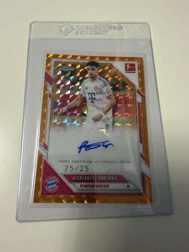 Pavlovic 2025 Topps Bundesliga Chrome /25
