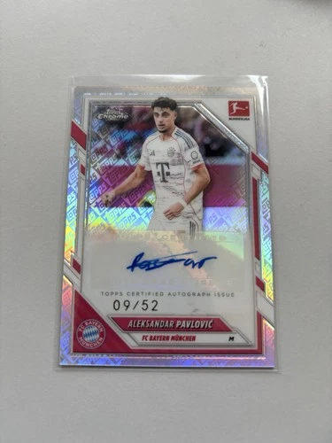 Pavlovic 2025 Topps Chrome /52