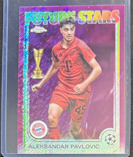 Pavlovic 2024 Topps Chrome UCC Magenta Shimmer