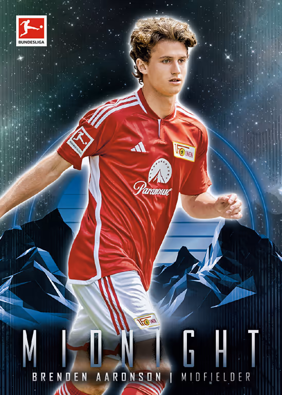 Paxten Aaronson 2023 Topps Bundesliga Stickers