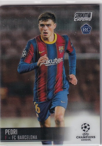Pedri 2020 Topps Chrome