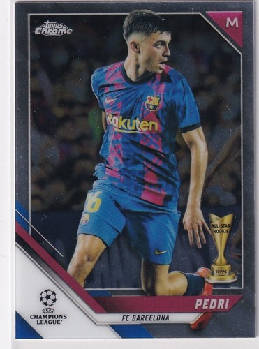 Pedri 2021 Topps Chrome