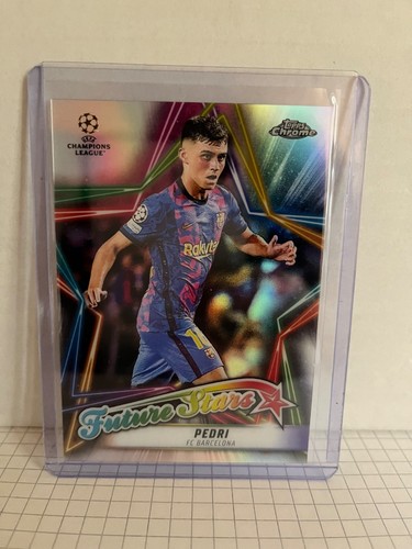 Pedri 2021 Topps Chrome