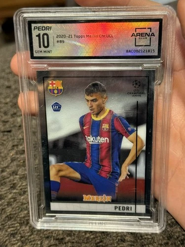 Pedri 2020 Topps Chrome #89