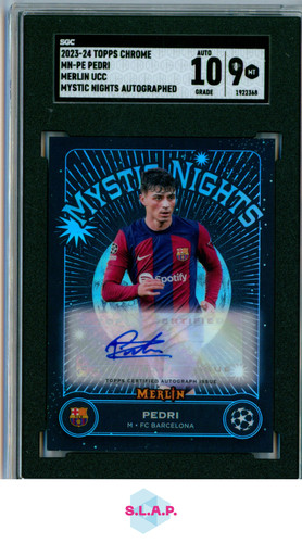 Pedri 2023 Topps Chrome