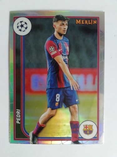 Pedri 2023 Topps Chrome Merlin Collections