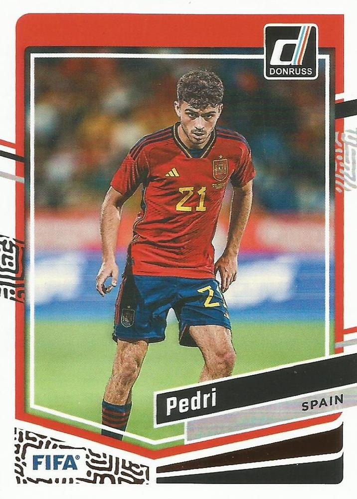 Pedri 2023 Panini Donruss