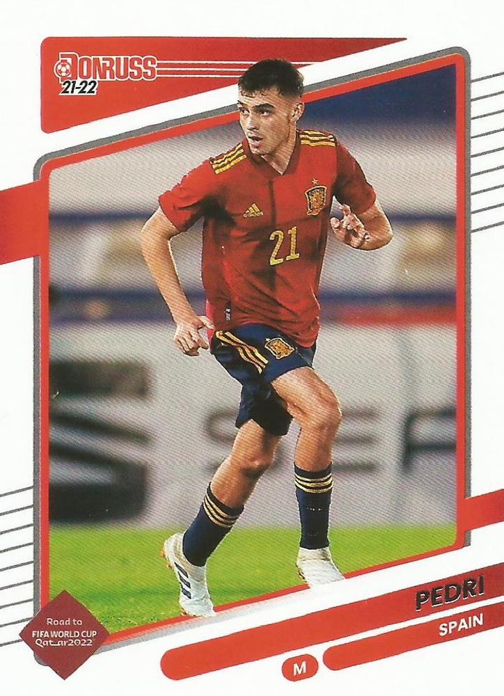 Pedri 2021 Panini Donruss Soccer 15