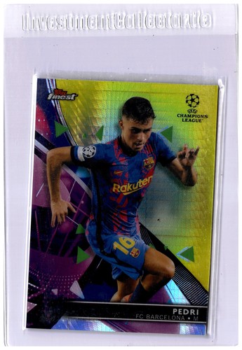 Pedri 2021 Topps Finest /250