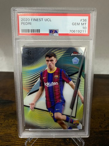 Pedri 2021 Topps Finest