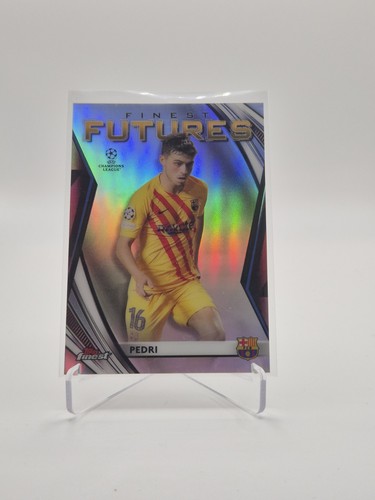 Pedri 2021 Topps Finest