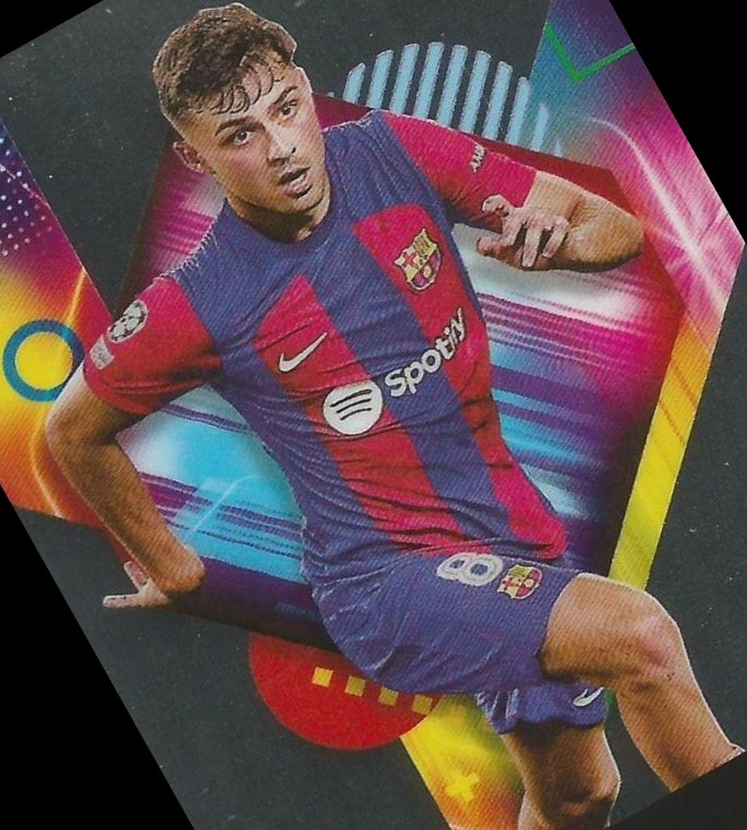 Pedri 2023 Topps Finest UEFA Club Competitions