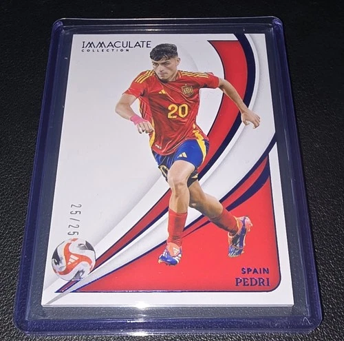 Pedri 2024 Panini Immaculate /25