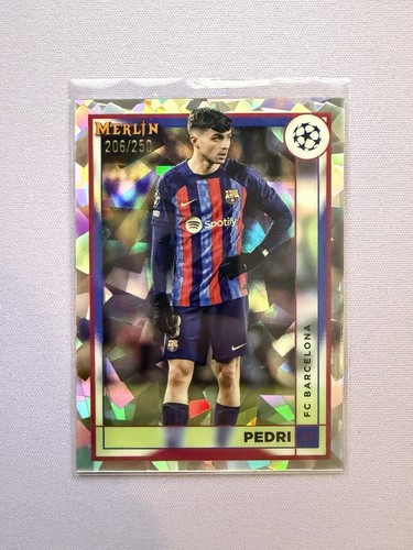 Pedri 2022 Topps Merlin Chrome /250