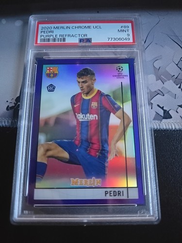 Pedri 2020 Topps Merlin Chrome /299