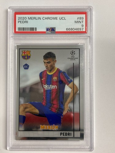 Pedri 2021 Topps Merlin Chrome