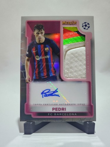 Pedri 2022 Topps Merlin Chrome