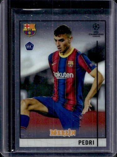 Pedri 2020 Topps Merlin Chrome #89