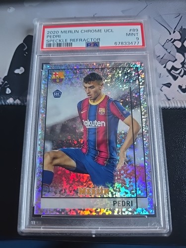 Pedri 2020 Topps Merlin Chrome Speckle /150
