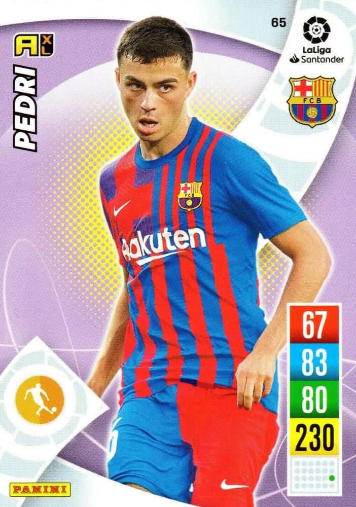 Pedri 2021 Panini Adrenalyn XL La Liga