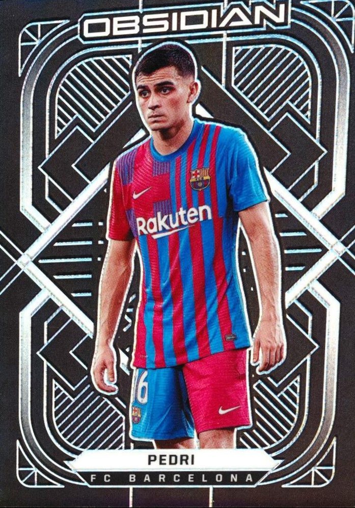 Pedri 2021 Panini Obsidian