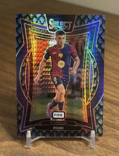 Pedri 2024 Panini Select Jade Dragon Scale Prizm /28