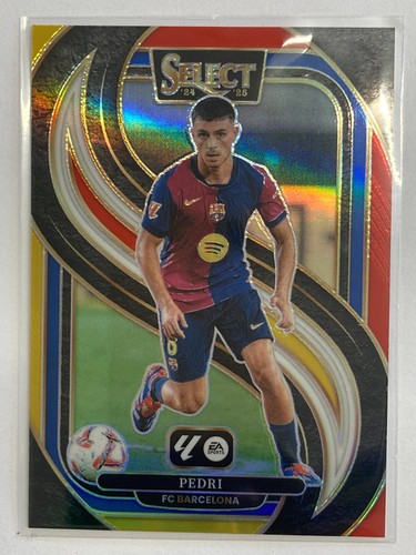Pedri 2024 Panini Select Tri Colour