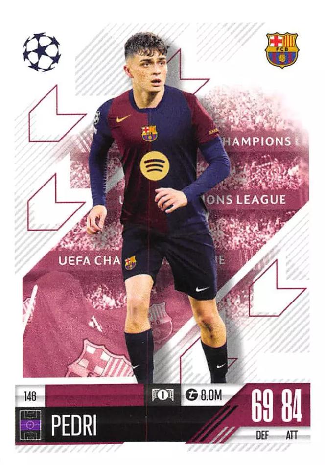 Pedri 2024 Topps Match Attax UEFA Club Competitions
