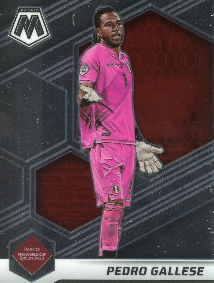 Pedro Gallese 2021 Panini Mosaic Road to FIFA World Cup