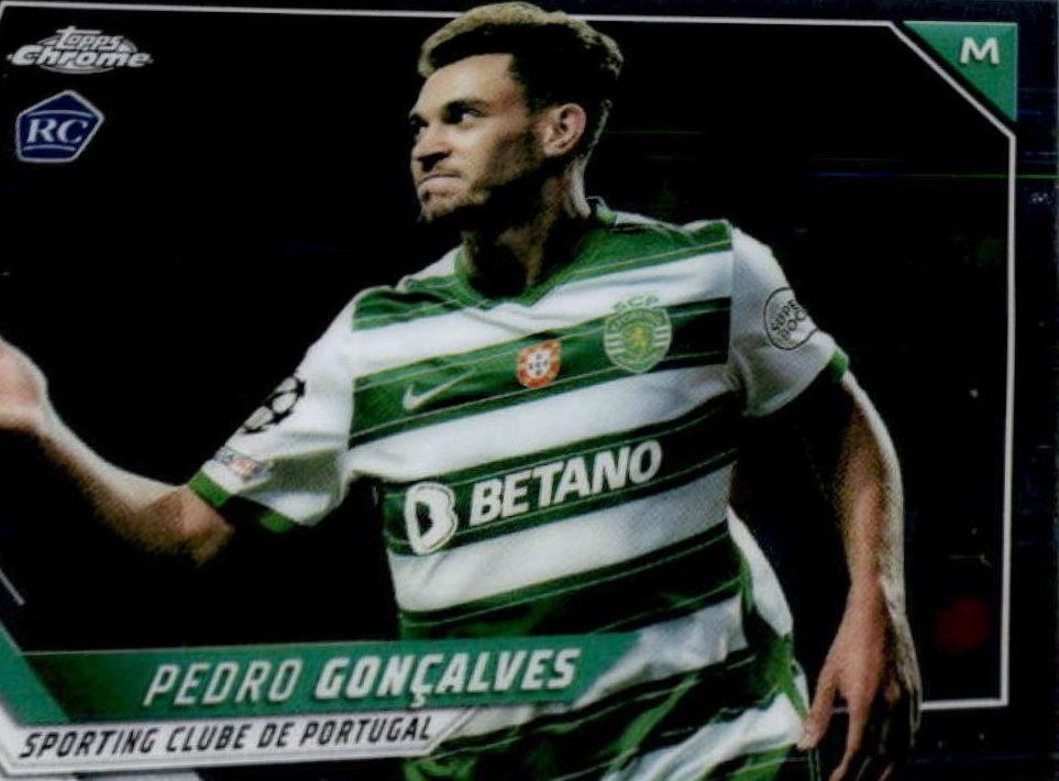 Pedro Gonçalves 2021 Topps Chrome UCC 199