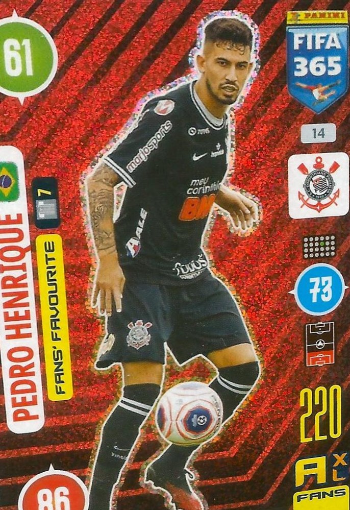 Pedro Henrique 2021 Panini Adrenalyn XL FIFA 365