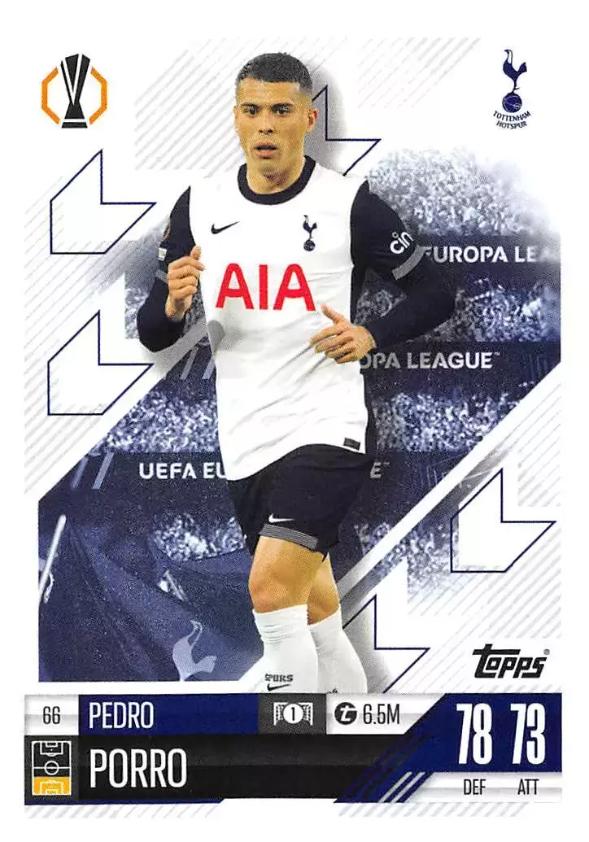 Pedro Porro 2024 Topps Match Attax UEFA Club Competitions