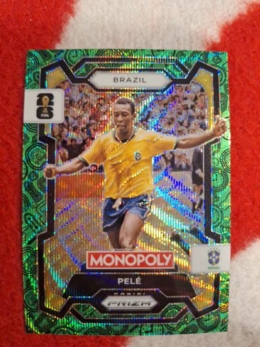 Pelé 2026 Panini Prizm Green Wave