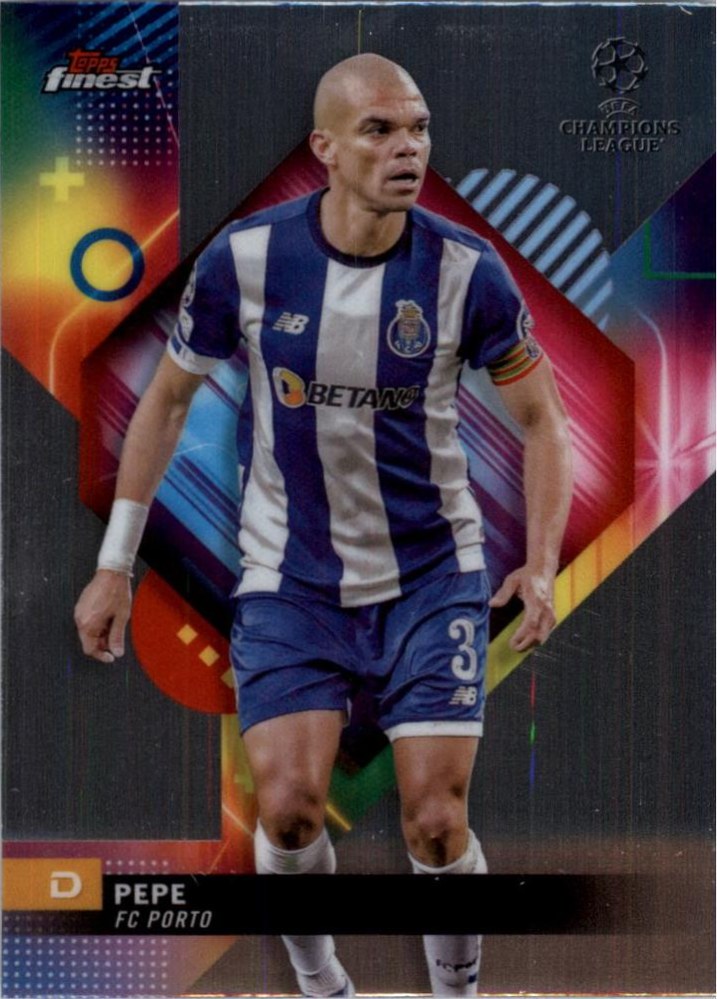 Pepe 2023 Topps Finest UEFA Club Competitions