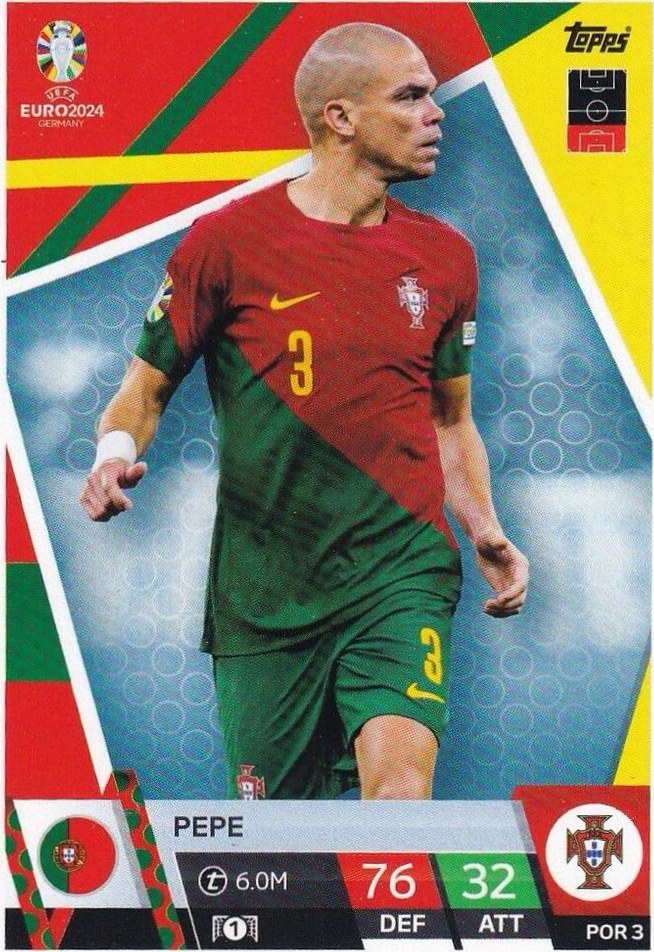 Pepe 2024 Topps Match Attax UEFA EURO