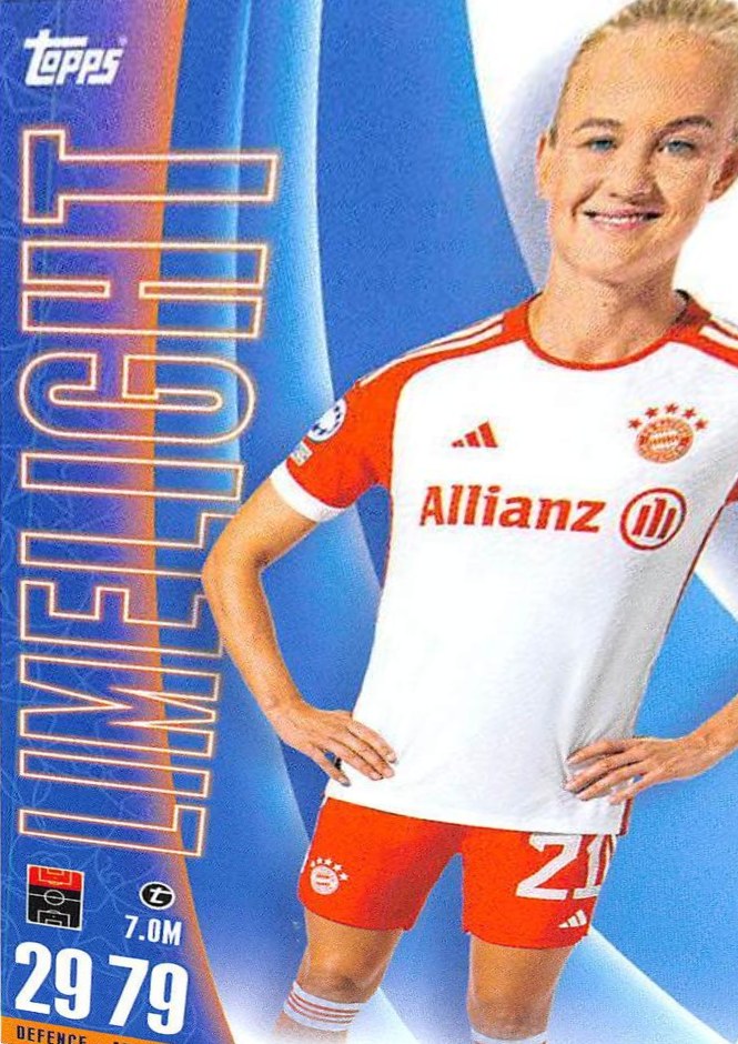 Pernille Harder 2023 Topps Match Attax UEFA Club Competitions Extra