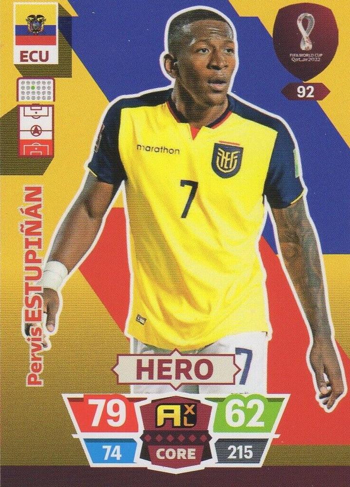 Pervis Estupinan 2022 Panini Adrenalyn XL FIFA World Cup