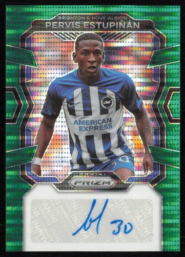 Pervis Estupinan 2023 Panini Prizm Green Pulsar /99