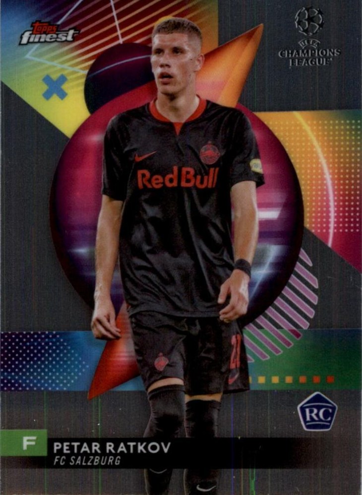 Petar Ratkov 2023 Topps Finest UEFA Club Competitions