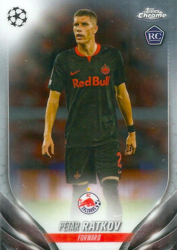 Petar Ratkov 2023 Topps Chrome UEFA Club Competitions