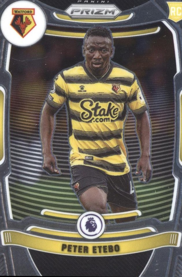 Peter Etebo 2021 Panini Prizm Premier League 267