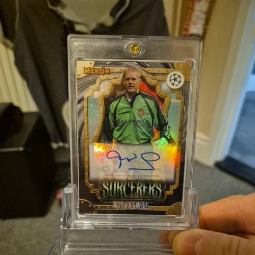 Peter Schmeichel 2024 Topps Merlin Chrome