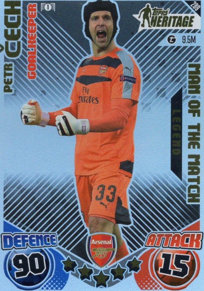 Petr Cech 2024 Topps Match Attax UEFA Club Competitions Extra