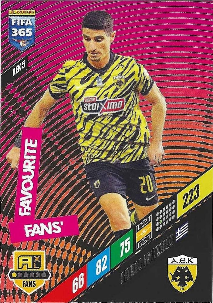 Petros Mantalos 2024 Panini Adrenalyn XL FIFA 365