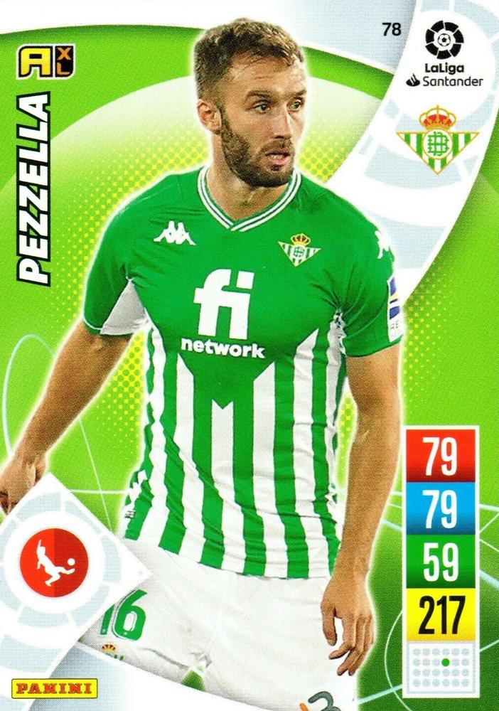 Pezzella 2021 Panini Adrenalyn XL La Liga