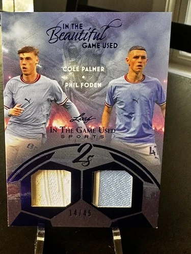 Phil Foden, Cole Palmer 2025 Leaf In the Game /45