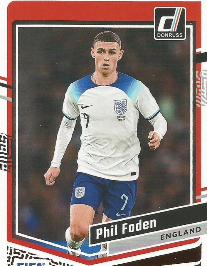 Phil Foden 2023 Panini Donruss