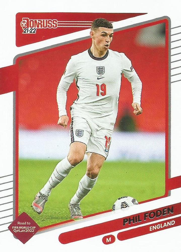 Phil Foden 2021 Panini Donruss Soccer 53