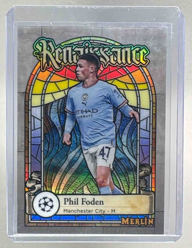 Phil Foden 2022 Topps Merlin Chrome