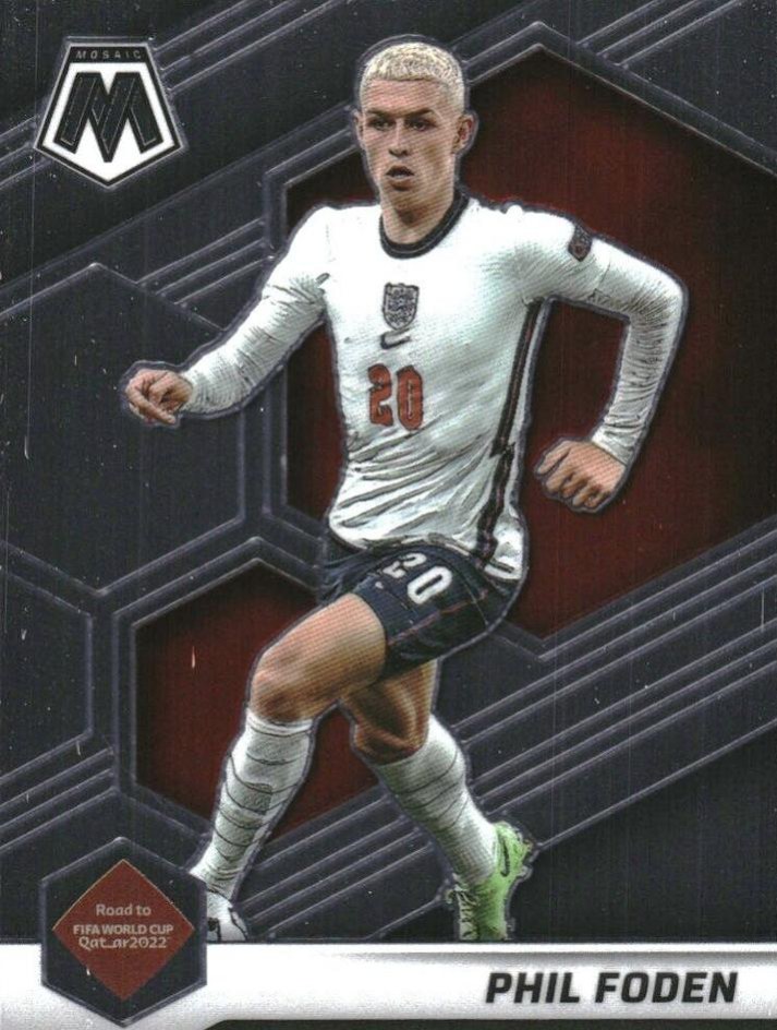 Phil Foden 2021 Panini Mosaic Road to FIFA World Cup
